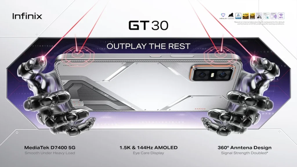 Игровой смартфон Infinix GT 30: характеристики, цена и причины, почему стоиит купить