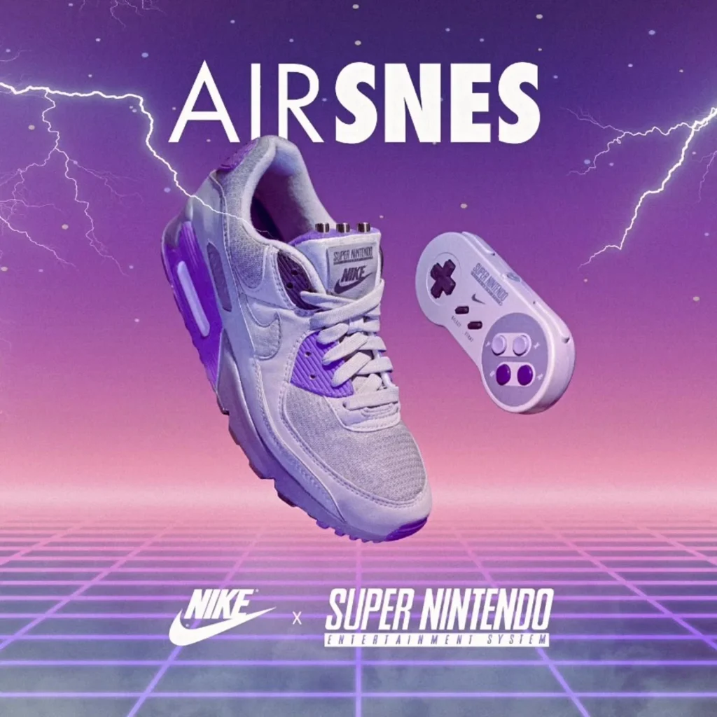 AIR SNES: как кроссовки Nike Air Max 90 стали полноценной игровой консолью