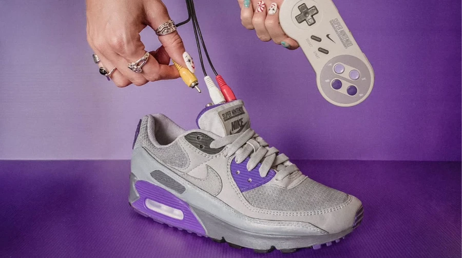 AIR SNES: как кроссовки Nike Air Max 90 стали полноценной игровой консолью