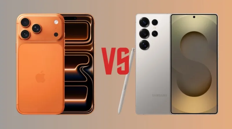 Сравнение iPhone 17 Pro Max и Galaxy S25 Ultra в Украине: цены и характеристики