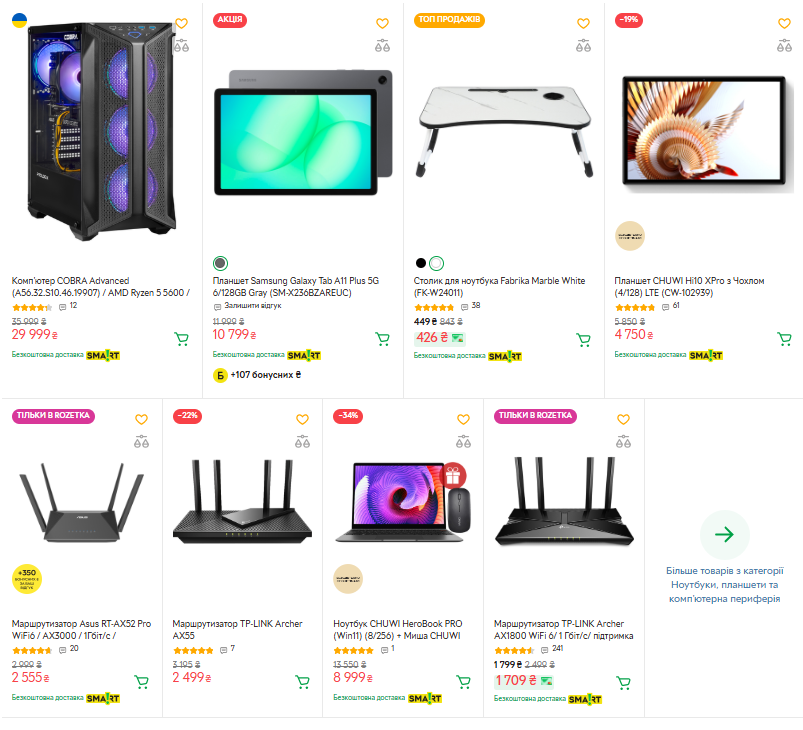 Скидки в Розетка до –60%: что подешевело и какие товары выгодно купить по акции сегодня