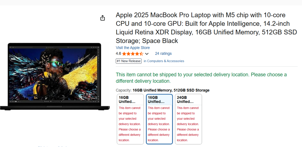 Новый MacBook Pro M5 подешевел до рекордного минимума на Amazon: какая цена и скидка