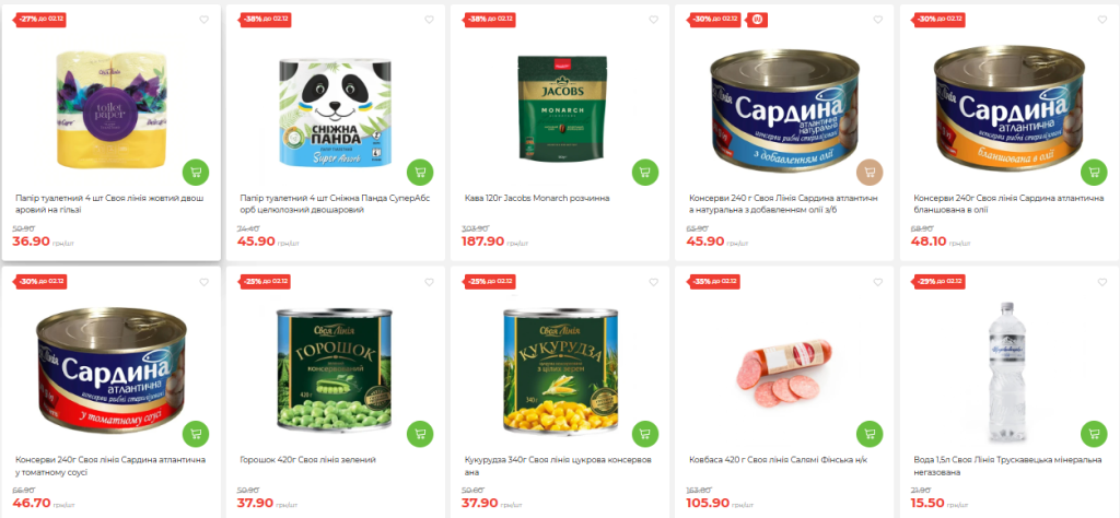 Что купить сегодня по акции "Экономия" в АТБ: лучшие предложения недели и цены