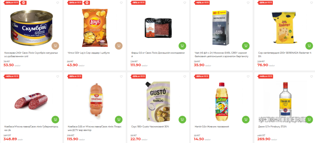 Что купить сегодня по акции "Экономия" в АТБ: лучшие предложения недели и цены