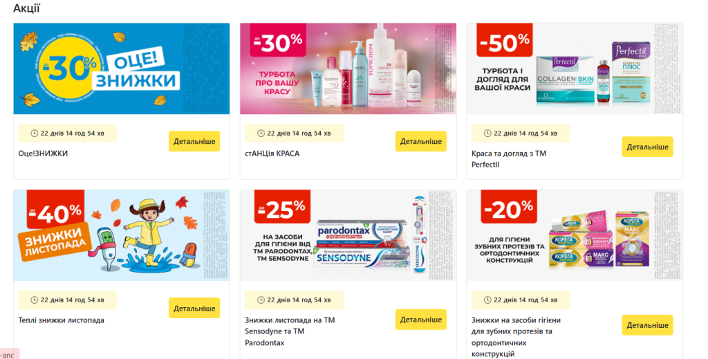 В аптеках АНЦ — скидки до 50% на косметику, гигиену и товары для детей