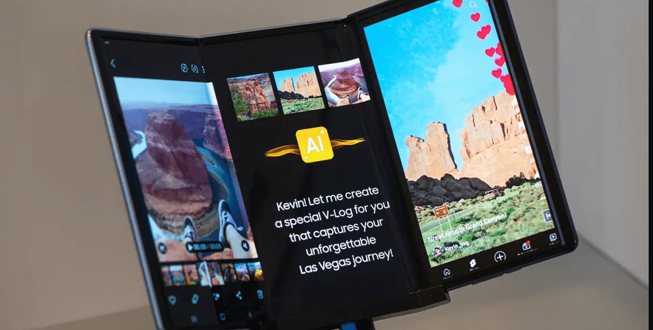 Тройной складной смартфон Samsung: дата презентации, характеристики и цена
