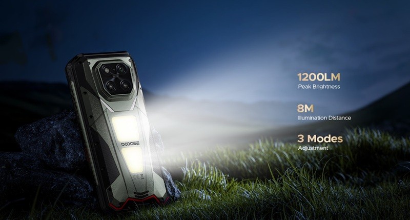 Doogee представила защищённый смартфон V Max LR с батареей 20 500 мАч: цена и характеристики