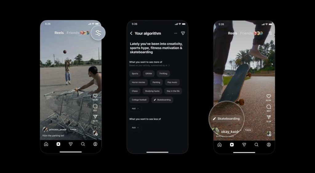 Instagram открыл доступ к управлению рекомендациями Reels: как все работает