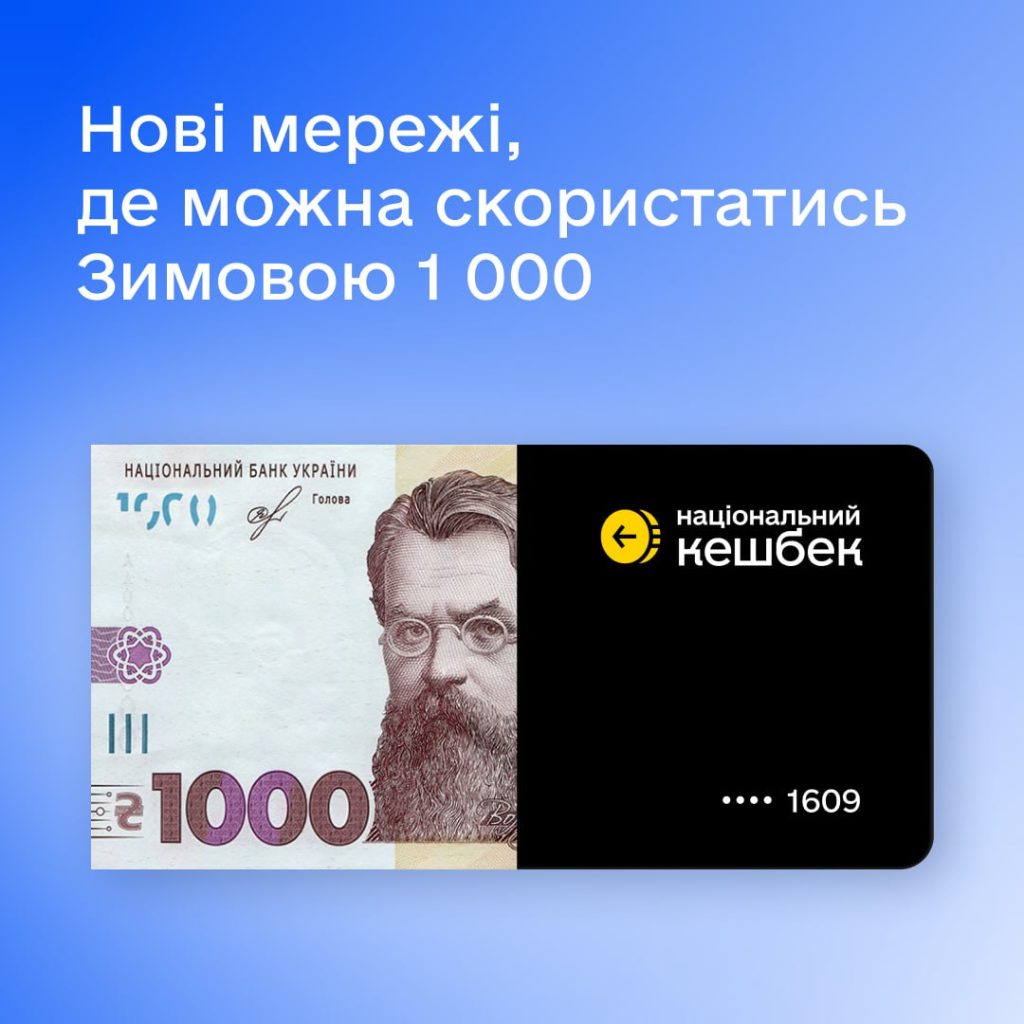 Продукты за "1000 Зеленского": список магазинов, где украинцы могут потратить зимнюю тысячу