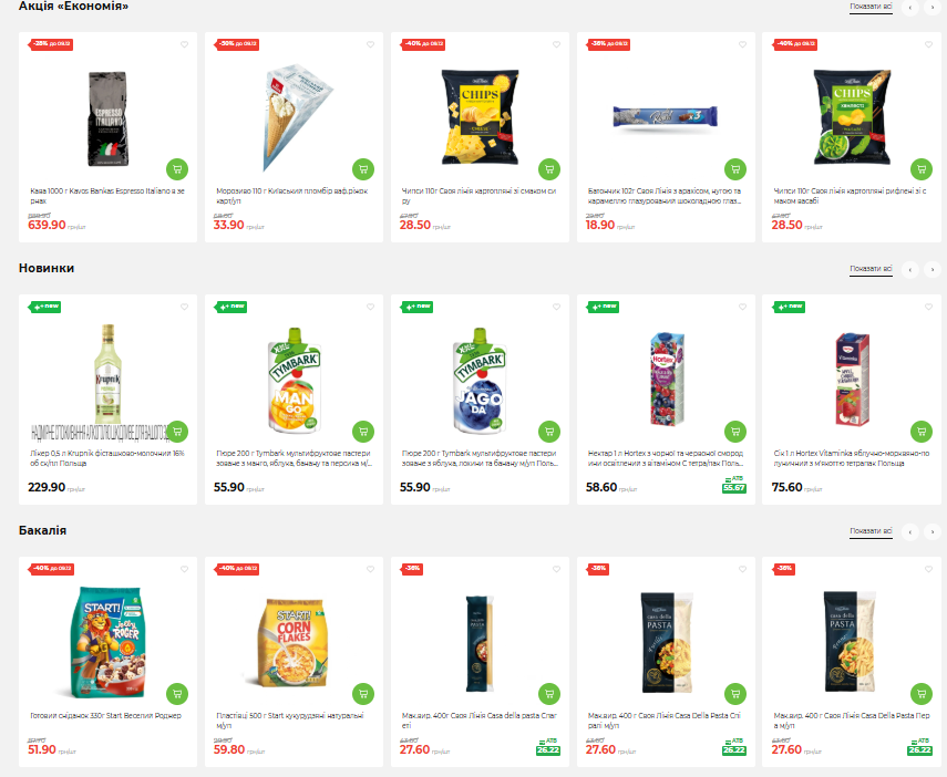 В АТБ стартовала большая акция "Экономия": что купить дешевле этой недели, на какие продукты скидки