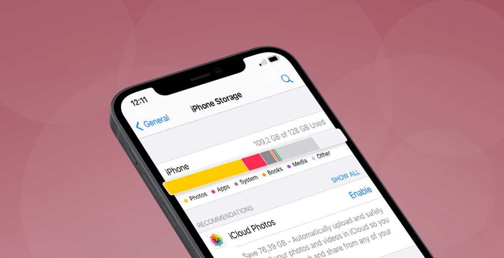 Память iPhone переполнена "системными данными": почему это происходит и что делать