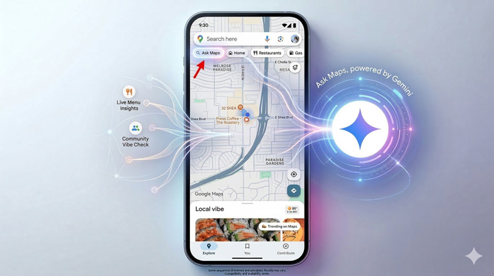 Google Maps запускает функцию Ask Maps с искусственным интеллектом Gemini: какие измененения, как будет работать 