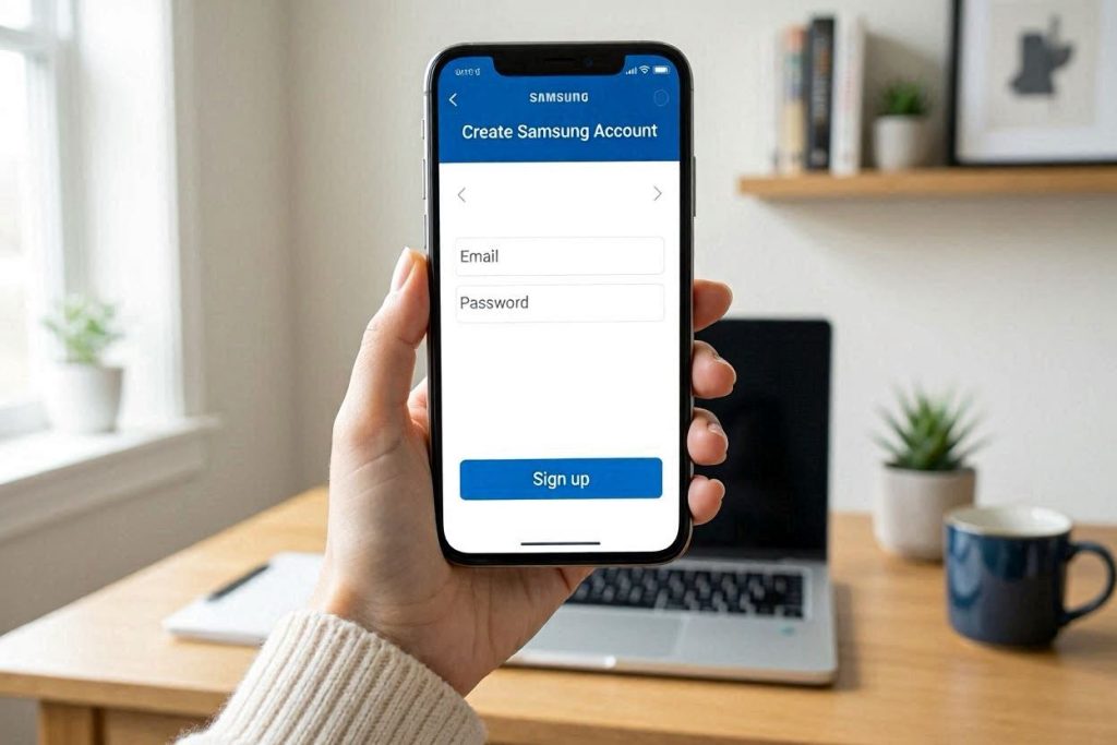 Как создать Samsung Account в 2026 году: регистрация и настройка