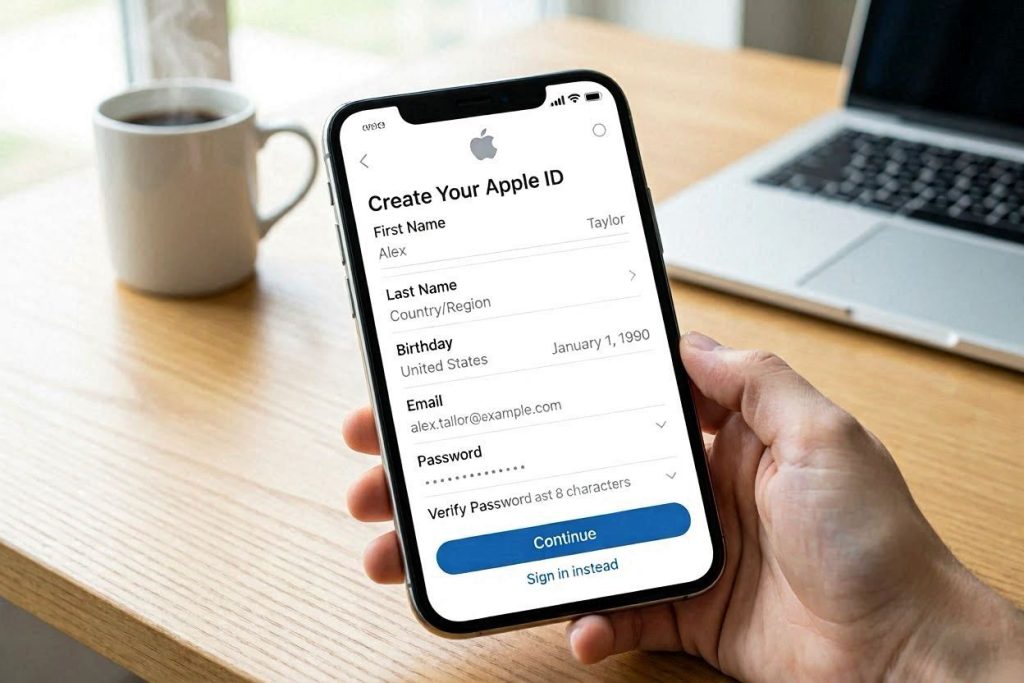 Как создать Apple ID в Украине в 2026: пошаговая инструкция