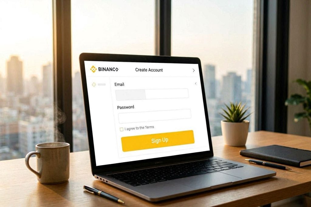 Как зарегистрироваться на Binance в 2026 году: инструкция для Украины