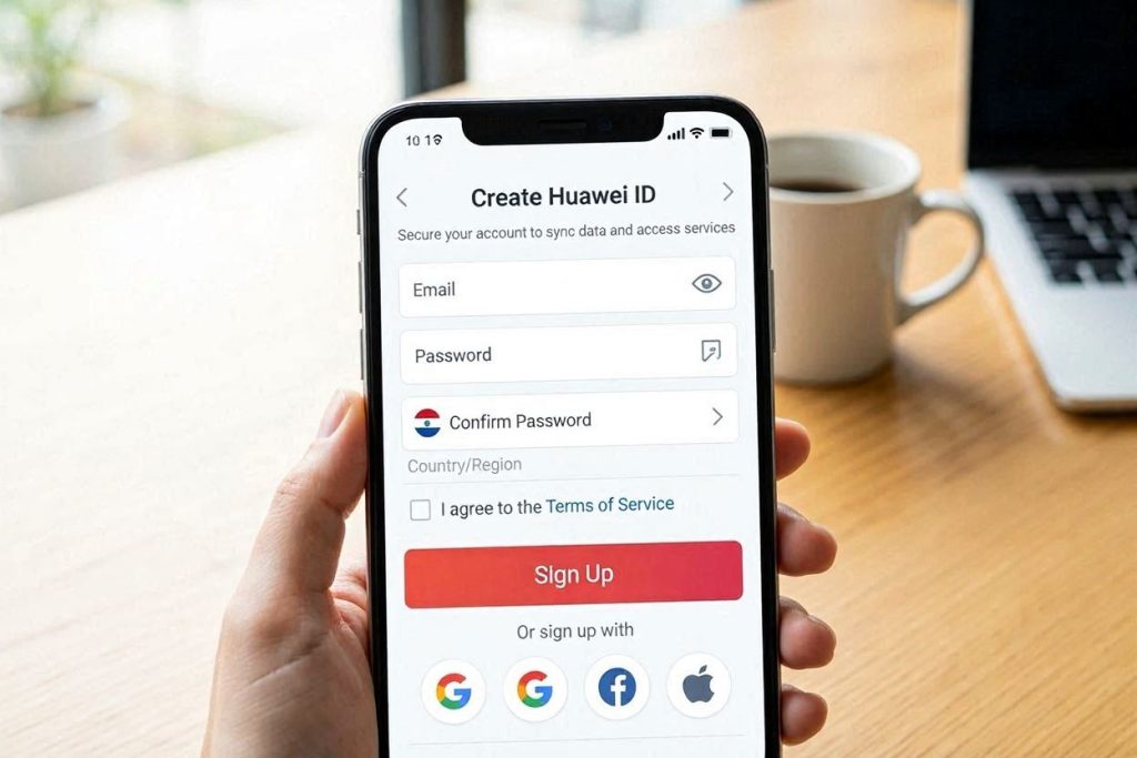 Как создать Huawei ID в 2026 году: инструкция для смартфона и браузера