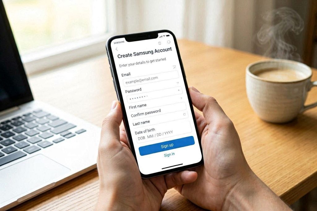 Как создать Samsung Account в 2026 году: регистрация и настройка Как создать Samsung Account в 2026 году: регистрация и настройка