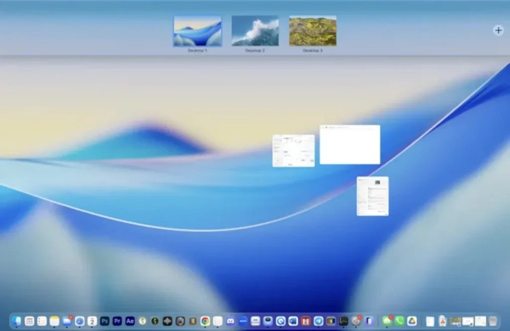 Что такое Mission Control на Mac: окна и пространства