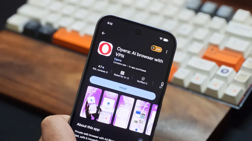 Opera обновила браузер на Android: быстрый доступ к Google AI Mode, погоде и матчам ЧМ-2026