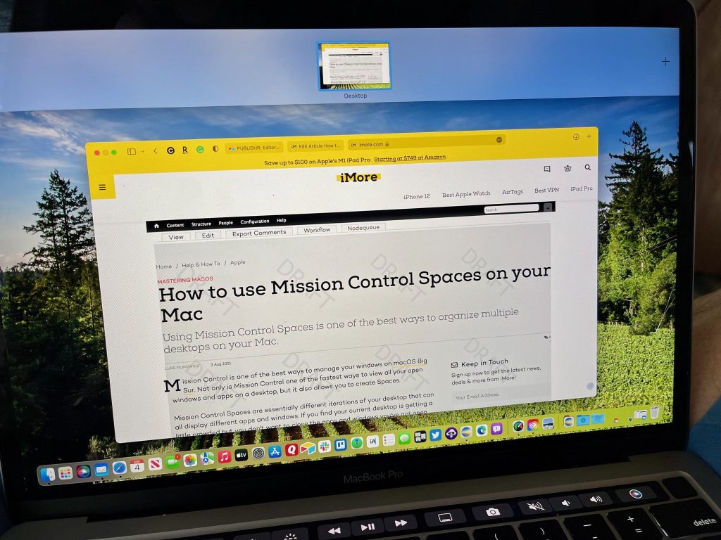 Что такое Mission Control на Mac: окна и пространства