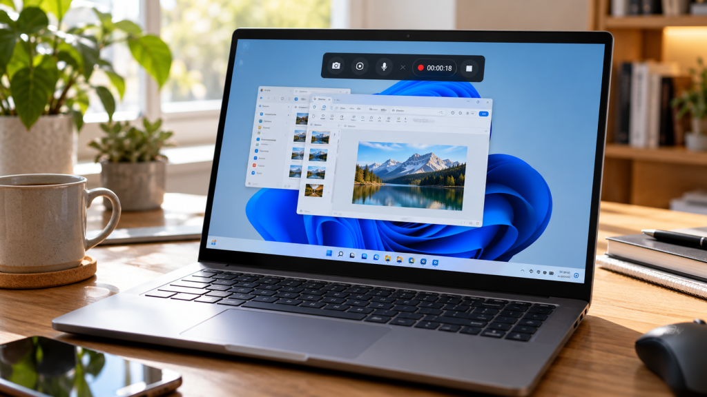 Как записать видео с экрана Windows 11 без программ