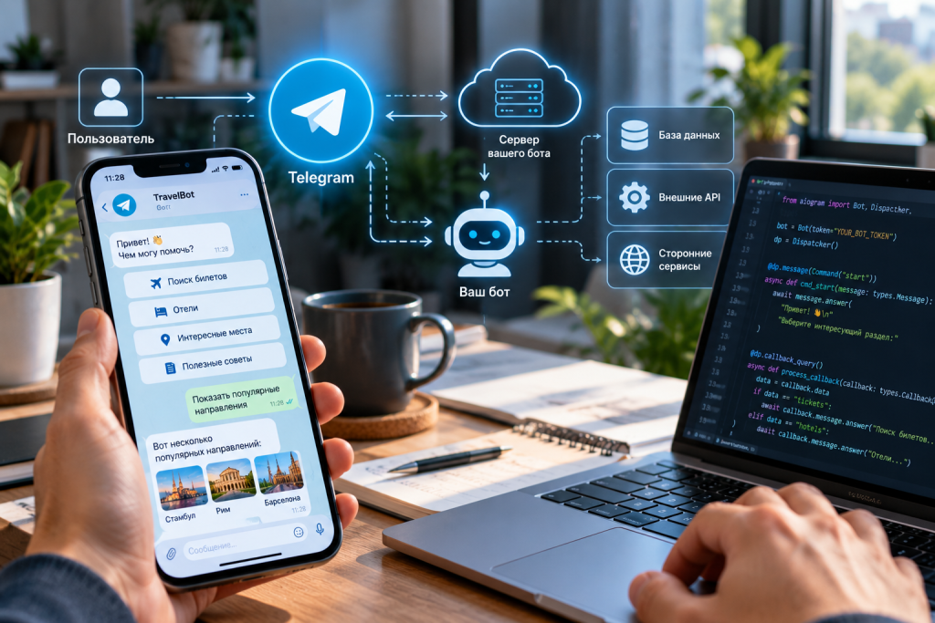 Что такое Telegram-боты и как создать свой бот