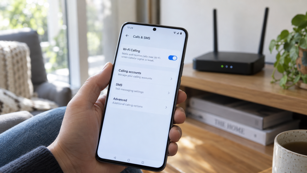 Как настроить Wi-Fi Calling на Android