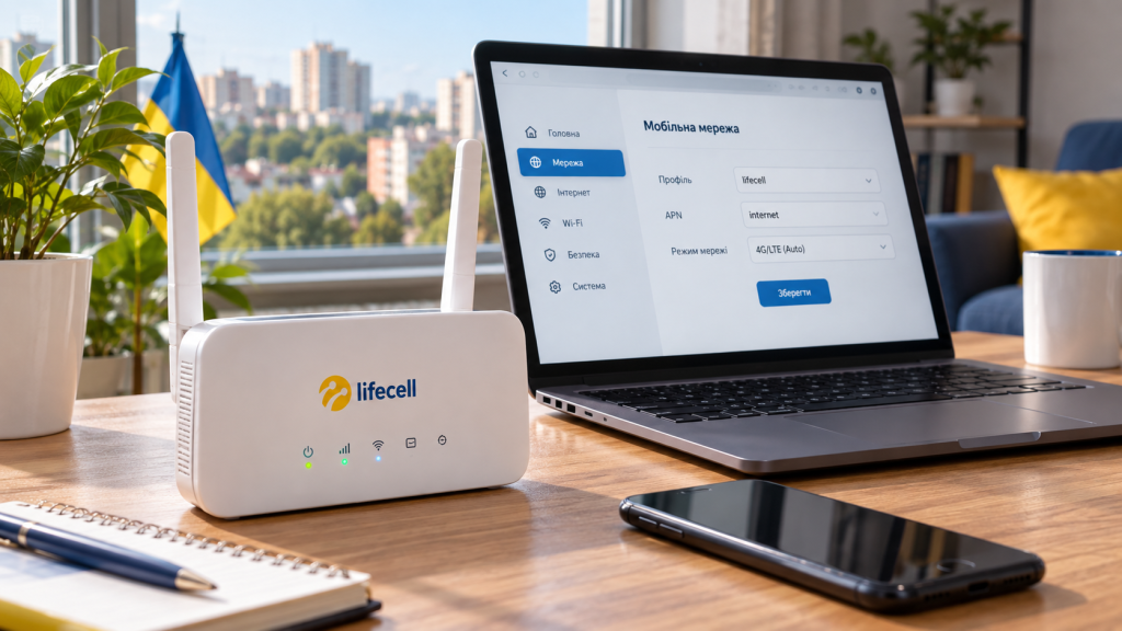 Как настроить модем lifecell: 4G в Украине
