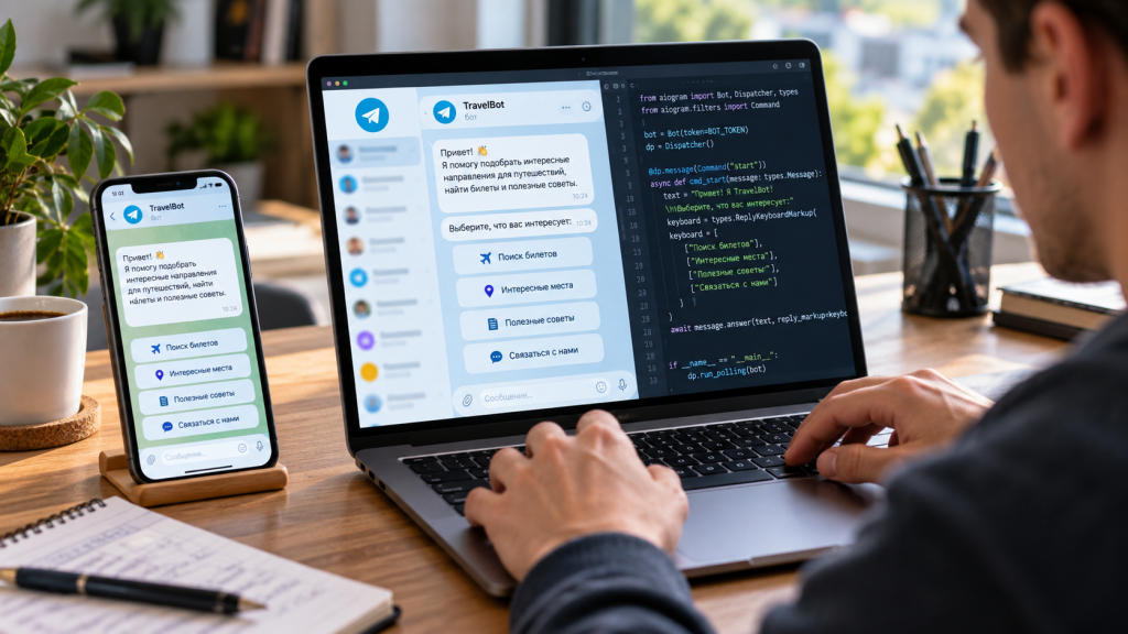 Что такое Telegram-боты и как создать свой бот