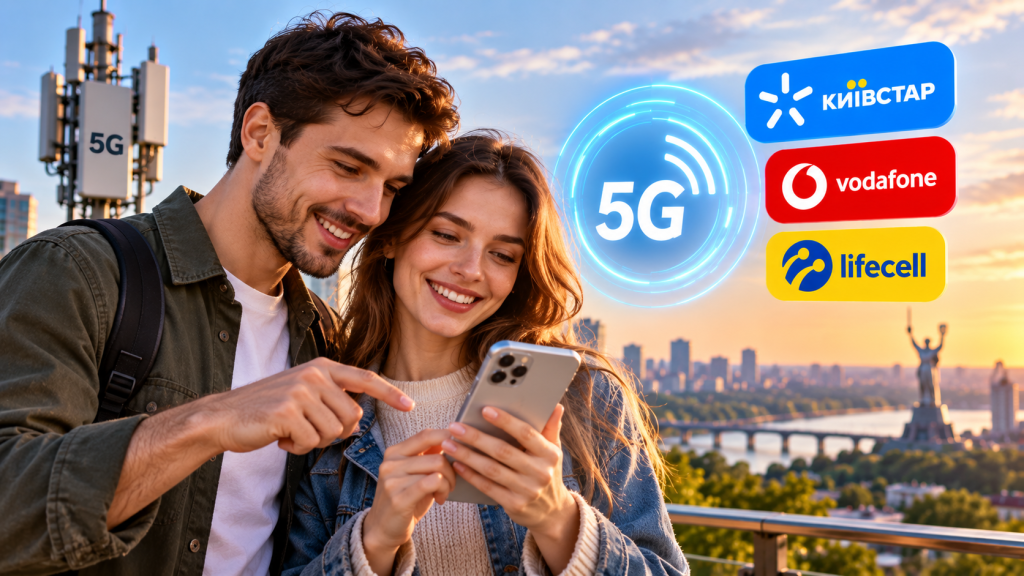 Как подключиться к 5G в Украине: смартфоны и операторы