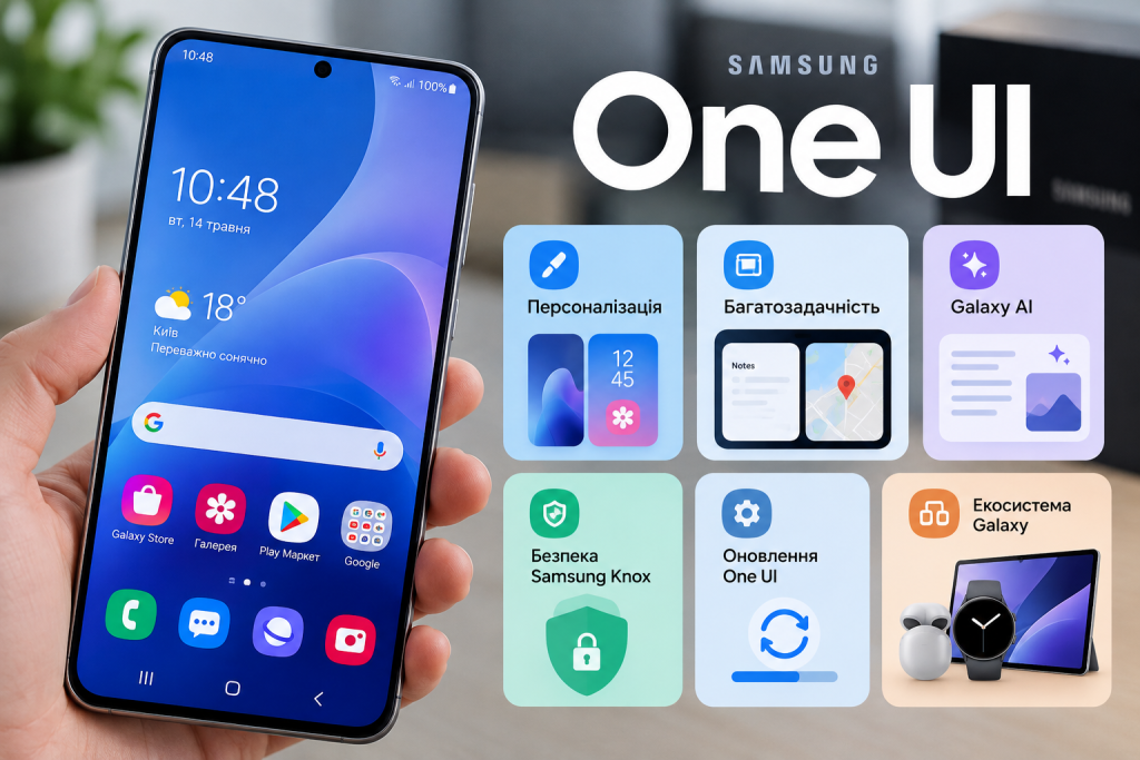 Что такое One UI на Samsung: версии и возможности