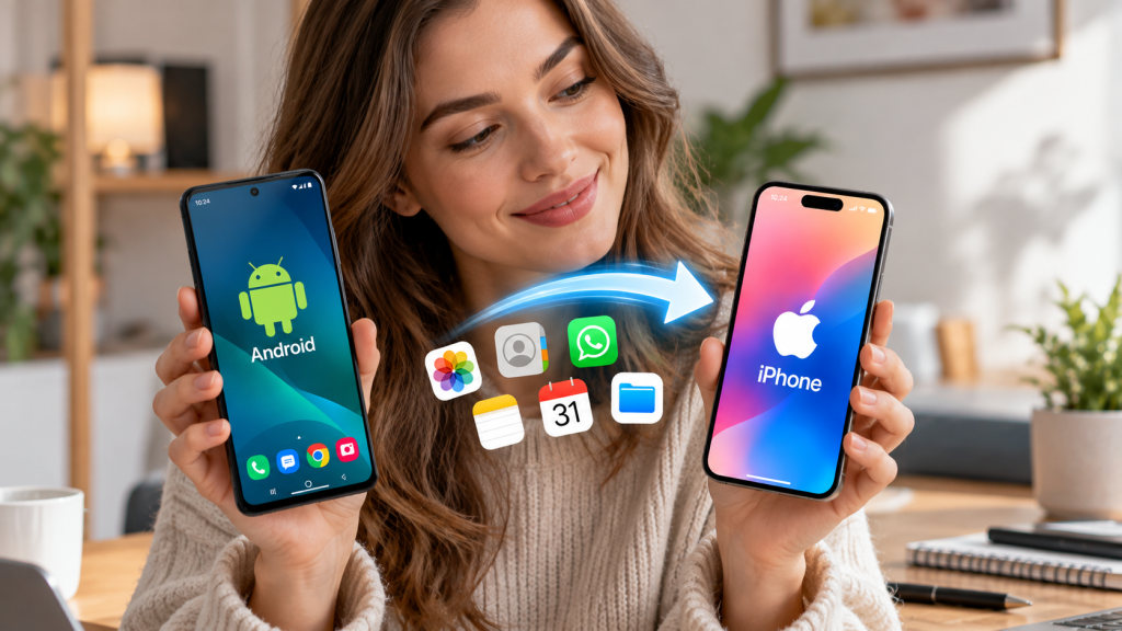 Как перенести данные с Android на iPhone: все способы