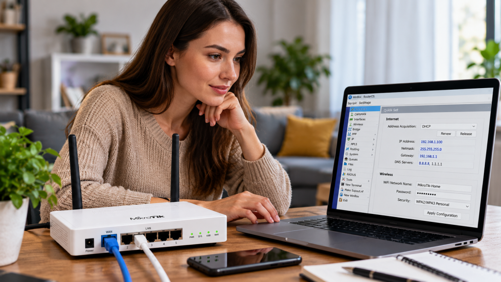Как настроить роутер Mikrotik: базовая инструкция RouterOS