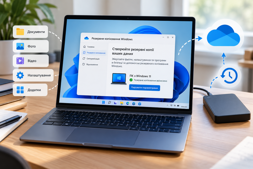 Как сделать резервную копию Windows 11 встроенными средствами