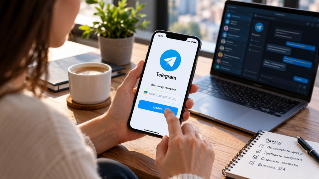 Как восстановить аккаунт Telegram после удаления