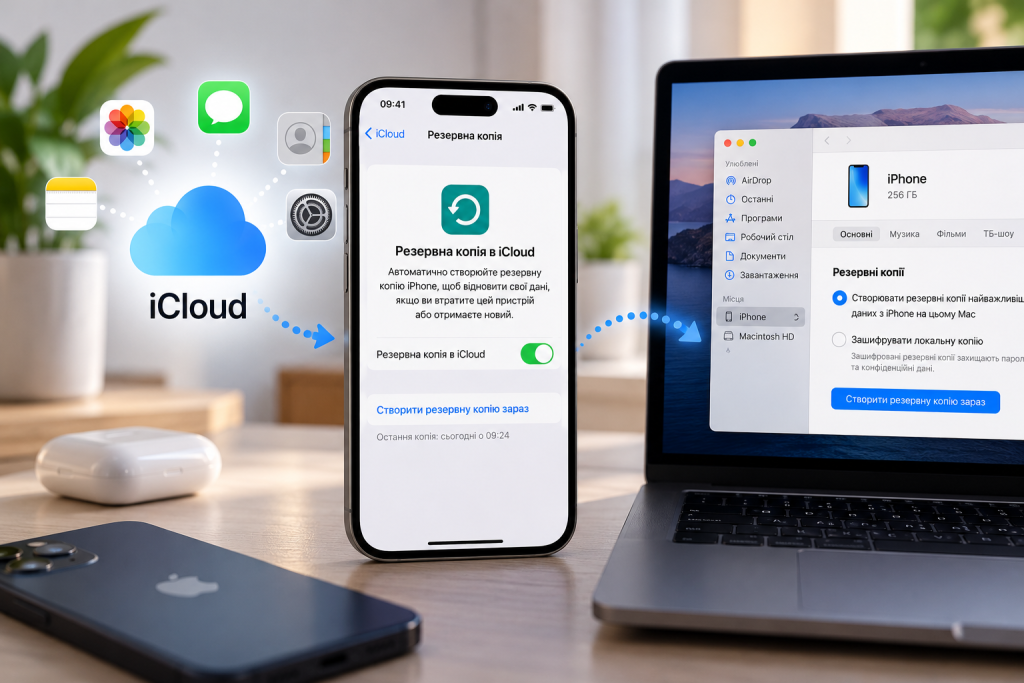 Как сделать резервную копию iPhone в iCloud и на компьютер