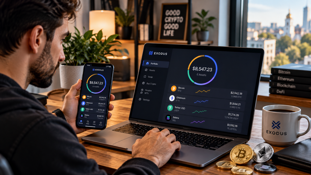 Что такое Exodus Wallet: мультивалютный кошелек для новичков